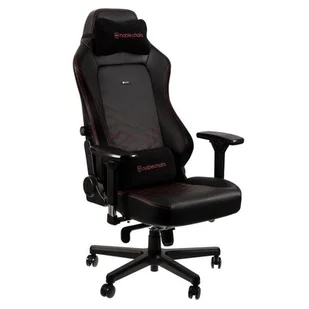 noblechairs Fotel gamingowy noblechairs HERO czarny czerwone obszycie NBL-HRO-PU-BRD - Fotele gamingowe - miniaturka - grafika 1