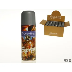 Spray srebrny 85 g - Ozdoby bożonarodzeniowe - miniaturka - grafika 1