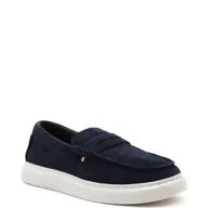 Mokasyny męskie - Tommy Hilfiger Skórzane mokasyny TOMMY HILFIGER HYBRID LOAFER - miniaturka - grafika 1