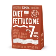 Makaron - Diet-Food BIO Organic Fettuccine - makaron roślinny z rośliny Konnyak 300gr netto shirataki - miniaturka - grafika 1