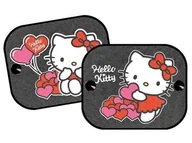 Akcesoria do fotelików - Hello Kitty AZ Zasłonki przeciwsłoneczne kwadrat 2 szt HELLO KITTY HKSAA012 - miniaturka - grafika 1