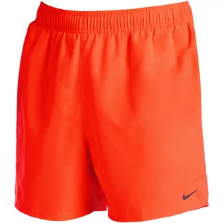 Stroje kąpielowe - Spodenki kąpielowe męskie Nike Essential pomarańczowe NESSA560 822 - grafika 1