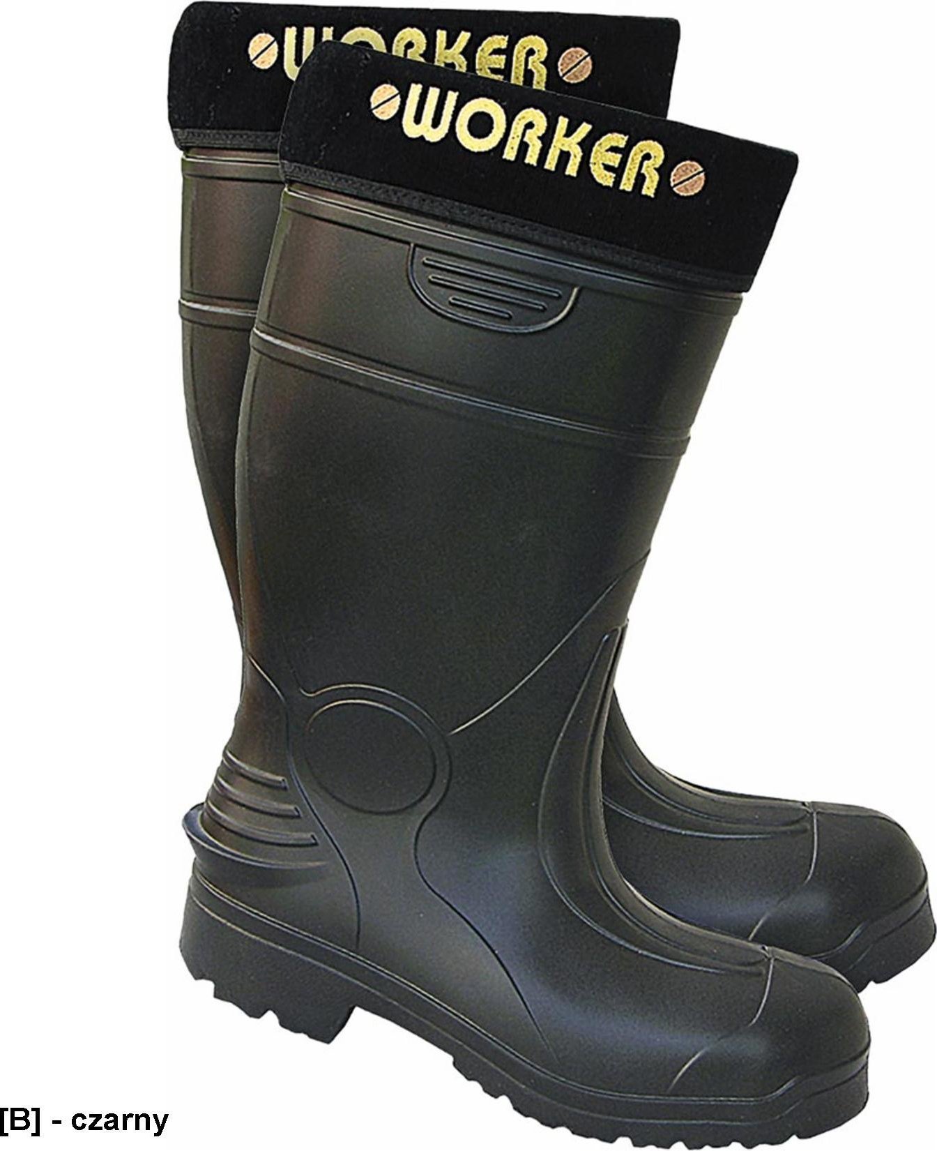 Buty bezpieczne ocieplane kalosze LEMIGO WORKER
