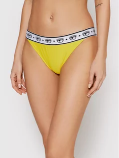 Stroje kąpielowe - Chiara Ferragni Dół od bikini CFA7104 Żółty 1, 2, 3, 4, 5 - grafika 1