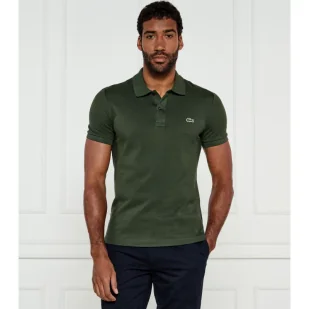 Lacoste Polo Slim Fit pique - Koszule męskie - miniaturka - grafika 1