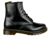 Botki męskie - Dr. Martens, Trzewiki męskie, Black Smooth, rozmiar 38 - miniaturka - grafika 1