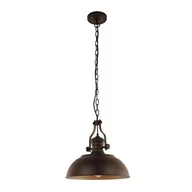 Lampy sufitowe - Italux Rosalia MDM-2646/1 BR+GD - miniaturka - grafika 1