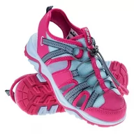 Buty dla dziewczynek - Sandały Hi-Tec Sanev Jr 92800490121 różowe - miniaturka - grafika 1
