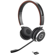 Słuchawki - Jabra Evolve 65 UC Stereo czarne - miniaturka - grafika 1