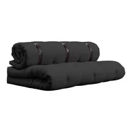 Sofy i kanapy - Sofa rozkładana Karup Design Buckle Up Dark Grey - miniaturka - grafika 1