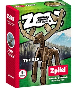 Zpiiel ZooZ Klocki Konstrukcyjne Łoś - Klocki - miniaturka - grafika 1