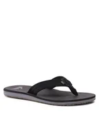 Klapki i japonki męskie - Quiksilver Japonki AQYL101323 Czarny - miniaturka - grafika 1