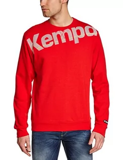 Bluzy męskie - Kempa Core Sweat Shirt bluza, czerwony, XXL 200215304 - grafika 1