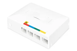 Digitus Pusta obudowa FTTX dla 4 złączy SC SX / LC DX DN-931093 - Pozostałe akcesoria sieciowe - miniaturka - grafika 1