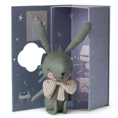Gryzaki dla dzieci - Picca LouLou - Przytulanka Pan Królik Green 18 cm Luxury Gift Box - miniaturka - grafika 1