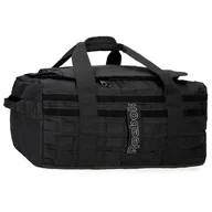 Torby podróżne - Reebok Cross One Torba podróżna Czarny 50x25,5x31,5 cm Poliester 32,51L by Joumma Bags - miniaturka - grafika 1