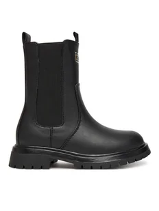Tommy Hilfiger Botki T3A5-34016-1355999 S Czarny - Buty dla chłopców - miniaturka - grafika 1