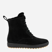 Botki damskie - Zimowe trzewiki damskie skórzane ECCO Soft 7 Tred W 45042302001 42 27.5 cm Czarne (194890315556). Buty za kostkę damskie - miniaturka - grafika 1