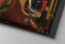 Hans Memling - Siedem radości Marii - reprodukcja obrazu - Ikony i obrazy sakralne - miniaturka - grafika 1