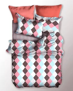 DecoKing DecoKing  Pościel Mikrofibra - Basic - Geo 155x220 + 80x80*1 cm - Pościel - miniaturka - grafika 1