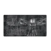 Podkładki na biurko - Podkładka trwała Człowiek witruwiański  120x60 cm - miniaturka - grafika 1