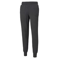 Spodnie męskie - PUMA SPODNIE MĘSKIE DRESOWE BAWEŁNIANE ESS LOGO PANTS GREY 586714 07 M - miniaturka - grafika 1