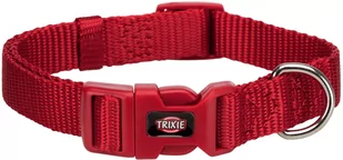 Trixie Obroża Premium S M 25 40 cm/15 mm czerwona - Obroże dla psów - miniaturka - grafika 1