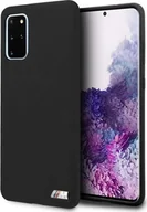 Etui i futerały do telefonów - BMW Etui hardcase BMW BMHCS67MSILBK S20+ G985 czarny/black Silicone M Collection uniwersalny - miniaturka - grafika 1