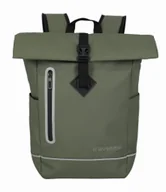 Plecaki - Plecak rolowany podróżny Travelite Wodoodporny oliwkowy - miniaturka - grafika 1