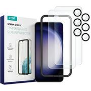 Szkła hartowane na telefon - ESR Szkło hartowane Protector Set 2-Pack do Samsung Galaxy S23 Przezroczysty - miniaturka - grafika 1