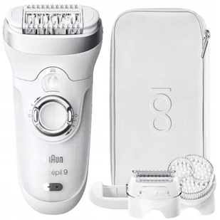 Depilator Braun Silk-epil 9 Edycja Limitowana 4 Nasadki Etui - Depilatory i golarki damskie - miniaturka - grafika 1
