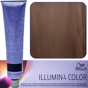 Wella Illumina Color Farba do włosów 5/ Naturalny jasny brąz 60 ml - Farby do włosów i szampony koloryzujące - miniaturka - grafika 1