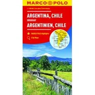 Atlasy i mapy - Argentyna Chile Urugwaj - MARCO POLO - miniaturka - grafika 1