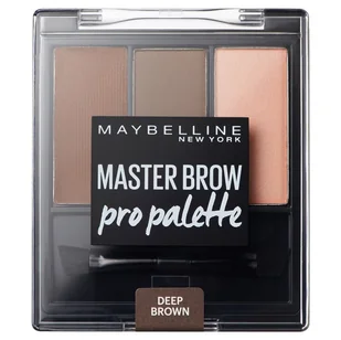 Maybelline New York Eye Brow Kit intensywny brązowy 3600531288778 - Akcesoria i kosmetyki do stylizacji brwi - miniaturka - grafika 3
