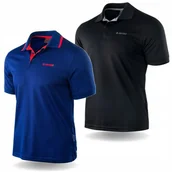Koszulki męskie - Koszulki męskie polo sportowa 2 sztuki koszulka męska hi-tec polówka L - miniaturka - grafika 1