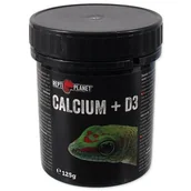 Pokarm dla płazów i gadów - REPTI PLANET Calcium D3 suplement wapnia 125g z wit. D3 dla gadów (007-83012) - miniaturka - grafika 1