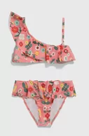 Stroje kąpielowe dla dziewczynek - zippy dwuczęściowy strój kąpielowy dziecięcy kolor różowy - Zippy - miniaturka - grafika 1