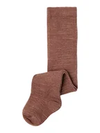 Rajstopy - NAME IT Baby Girls NBFWAK Wool Pantyhose SOLID XXII Rajstopy, koniak, 62/68, koniak, 62/68 cm - miniaturka - grafika 1