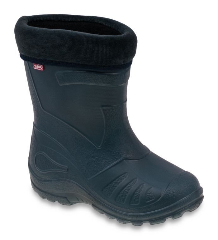 BEFADO kalosze dziecięce lekkie piankowe rozmiar 26 granat ocieplane