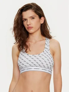 Guess Biustonosz top O97C01 KBOE1 Biały - Biustonosze - miniaturka - grafika 1