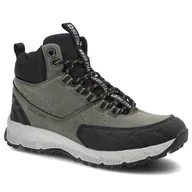 Botki damskie - Zielone Trekkingi Big Star Damskie Buty Sportowe - miniaturka - grafika 1