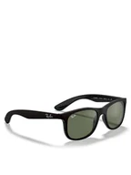 Okulary dla dzieci - Ray-Ban Okulary przeciwsłoneczne dziecięce 0RJ9062S 701371 Czarny - miniaturka - grafika 1