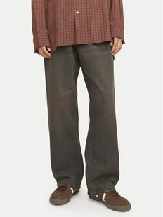 Jack&Jones Jeansy Ron Original 12270068 Czarny Baggy Fit - Spodnie męskie - miniaturka - grafika 1