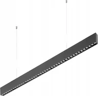 Lampy sufitowe - Oprawa Zwieszana Led Vilana (30W+12W) 4000K czarna - miniaturka - grafika 1