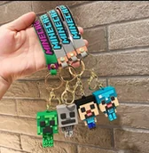 Breloczki dla dzieci - Brelok Minecraft 3D Breloczek Wisior Zawieszka - miniaturka - grafika 1