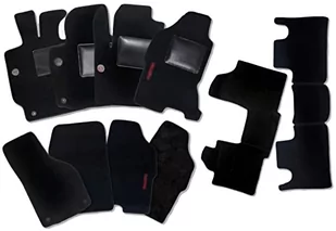 Zestaw Maty wykonane dla SEAT ALTEA XL FREETRACK rok od 2006 do 2016 roku w dywanach samochodowych Made in Italy w kolorze czarnym - Dywaniki samochodowe - miniaturka - grafika 1