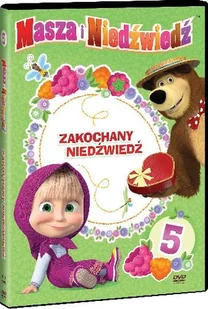 Galapagos Masza i Niedźwiedź część 5 Zakochany Niedźwiedź DVD) Oleg Kuzovkov - Filmy animowane DVD - miniaturka - grafika 2