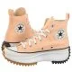 Trampki damskie - Sneakersy Run Star Hike Hi Cheeky Coral/White/Black A03549C (CO485-c) Converse - miniaturka - grafika 1