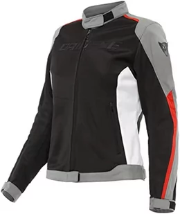 Dainese Hydraflux 2 Air Lady D-Dry kurtka, wodoodporna kurtka motocyklowa, damska, czarny/grafitowo-szary/lawowy, czerwony, 50 - Odzież motocyklowa - miniaturka - grafika 1