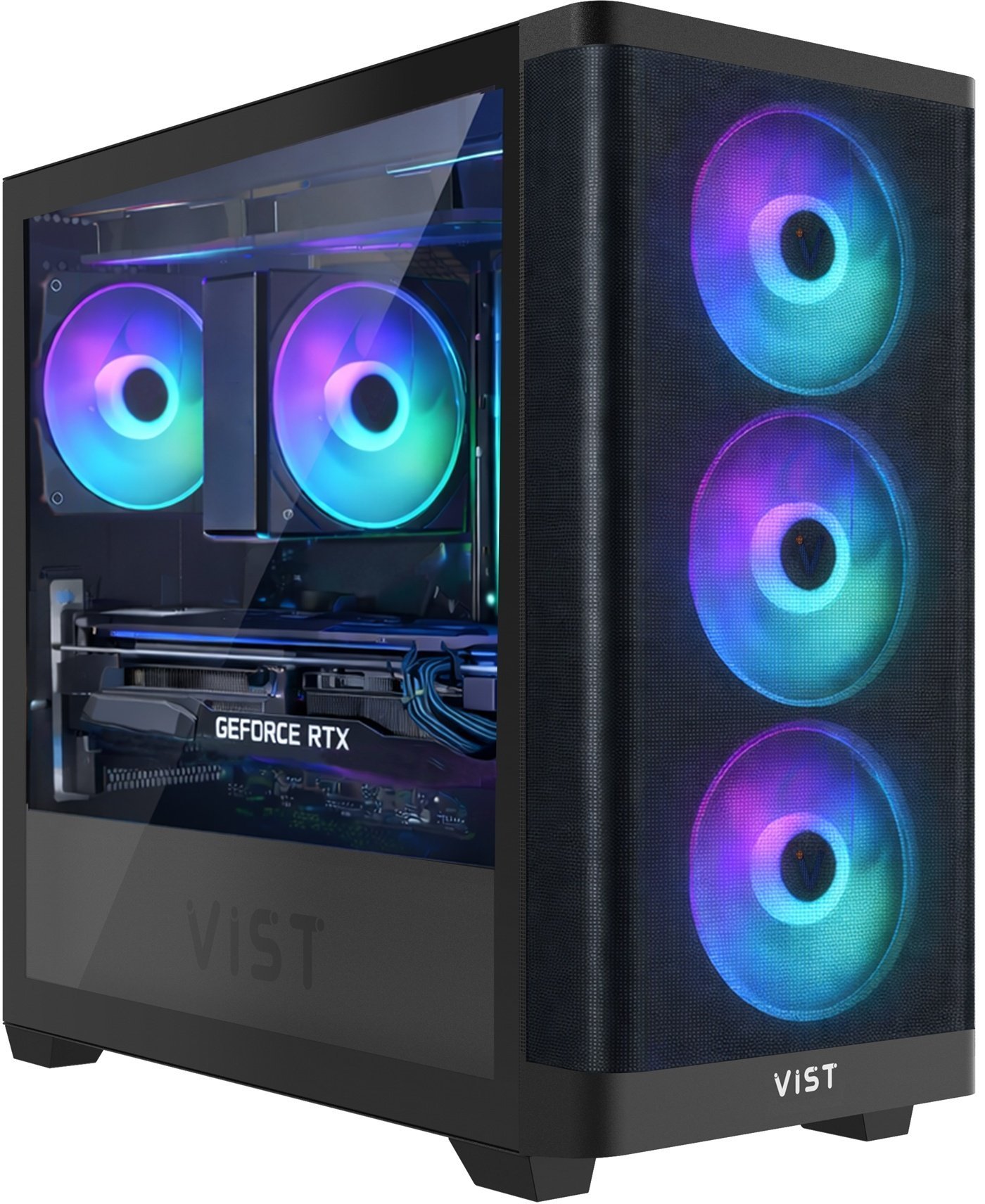 Komputer Vist ARGB Ryzen 5 5500 RX 6600 XT 16GB SSD 1TB WIFI W11 VI2917